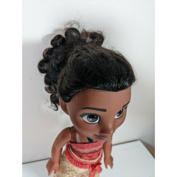 Disney Moana Doll Singing Talking 14" Light Up Necklace Toy - Tested and Works! - Picture 2 of 8